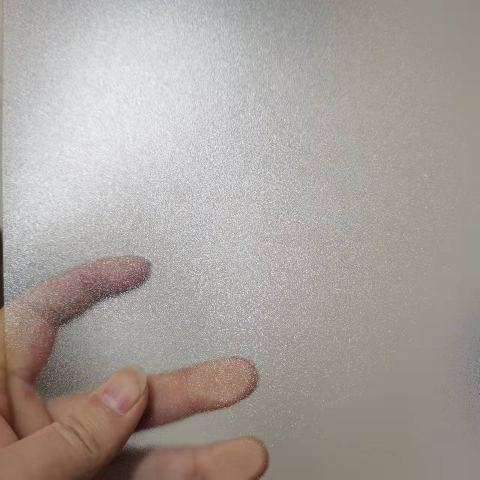 PVC单面光粗砂片材